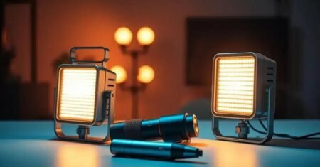 Amaran lança luzes portáteis e novo microfone sem fio em vídeo