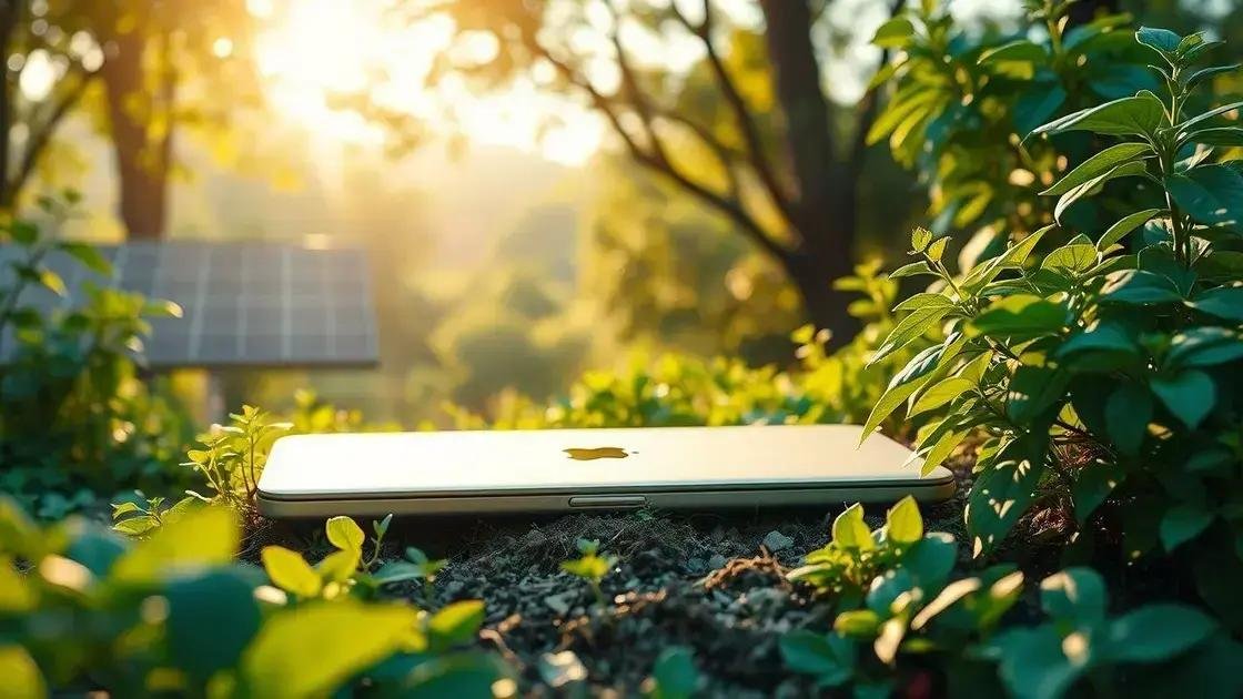 Apple avança em sustentabilidade com novas metas ambientais até 2030