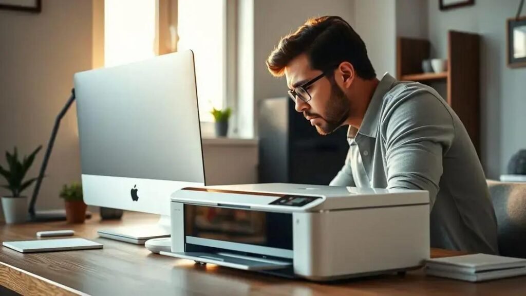 Como verificar o nível de tinta na impressora pelo Mac