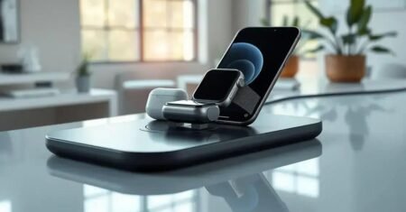 Descubra a Base de Carregamento Sem Fio da Satechi para Seu iPhone e Apple Watch