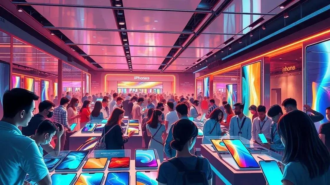 Impacto no mercado de smartphones