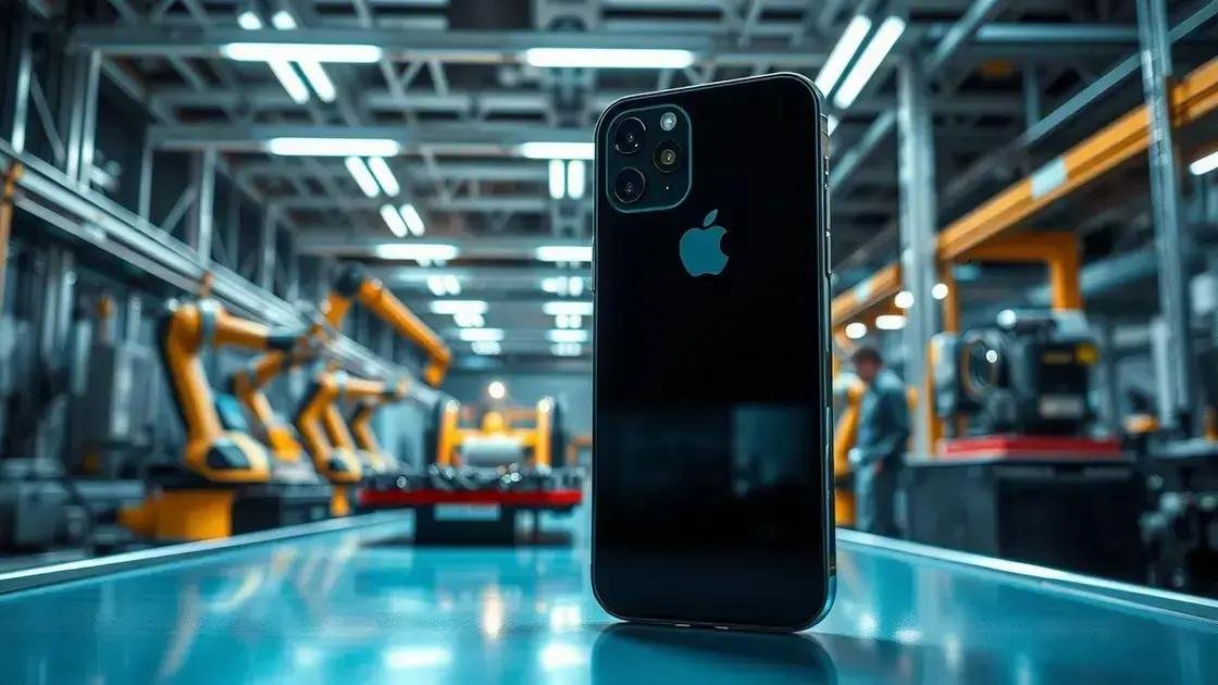 Impactos da Guerra Comercial entre EUA e China na Produção de iPhones