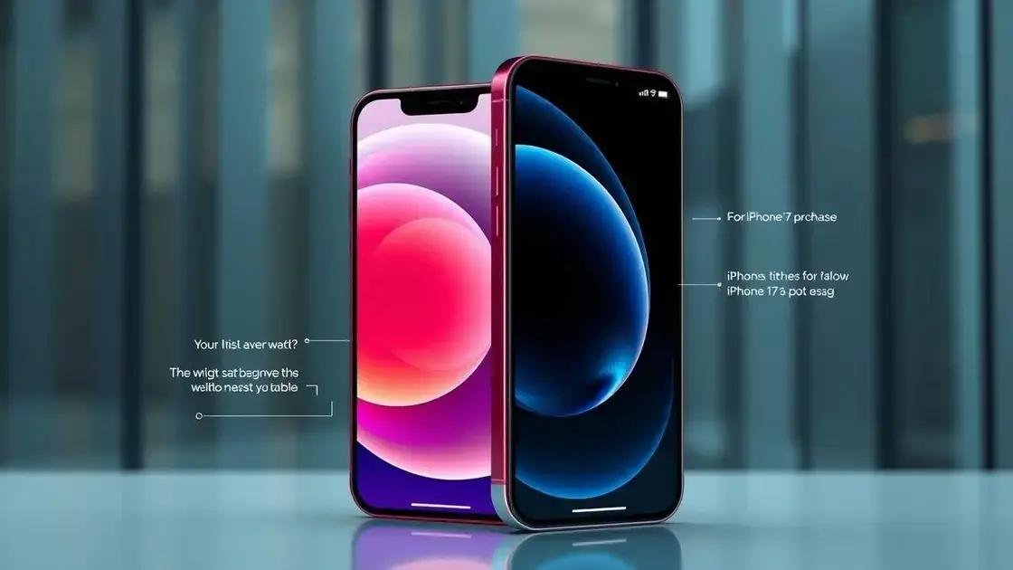 iPhone 17 Pro e Pro Max: novidades quentes dos novos modelos