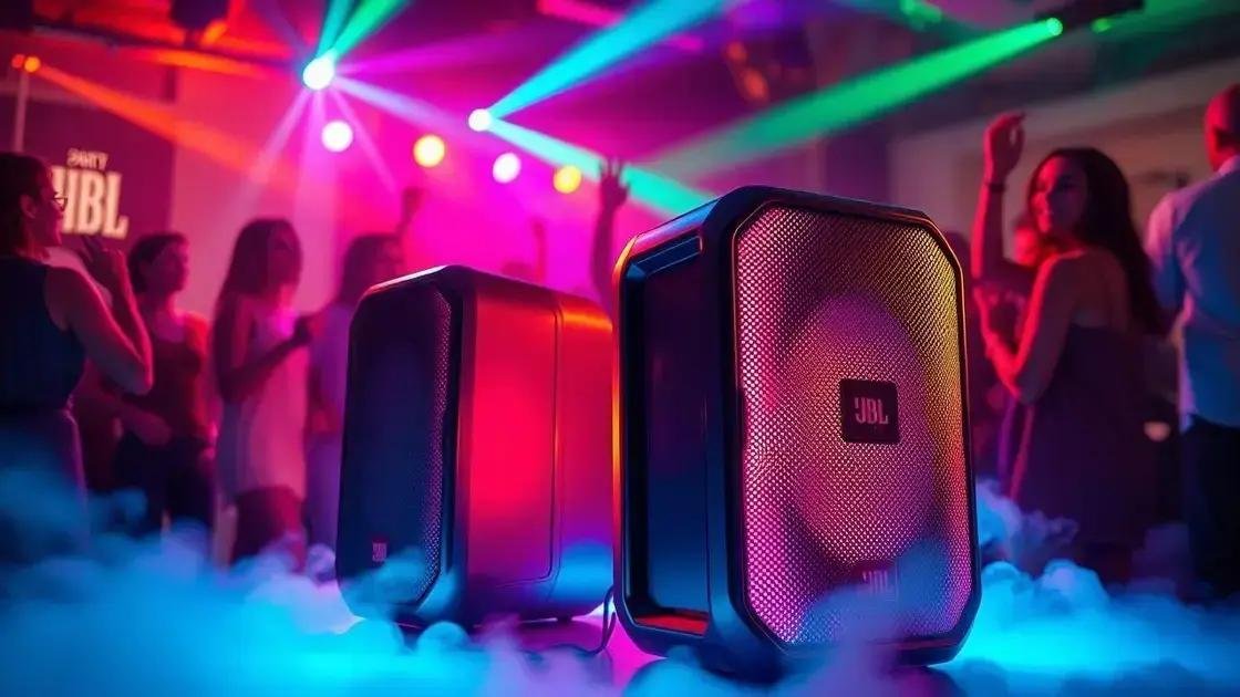 JBL PartyBox Club 120 e Stage 320: som potente em festas