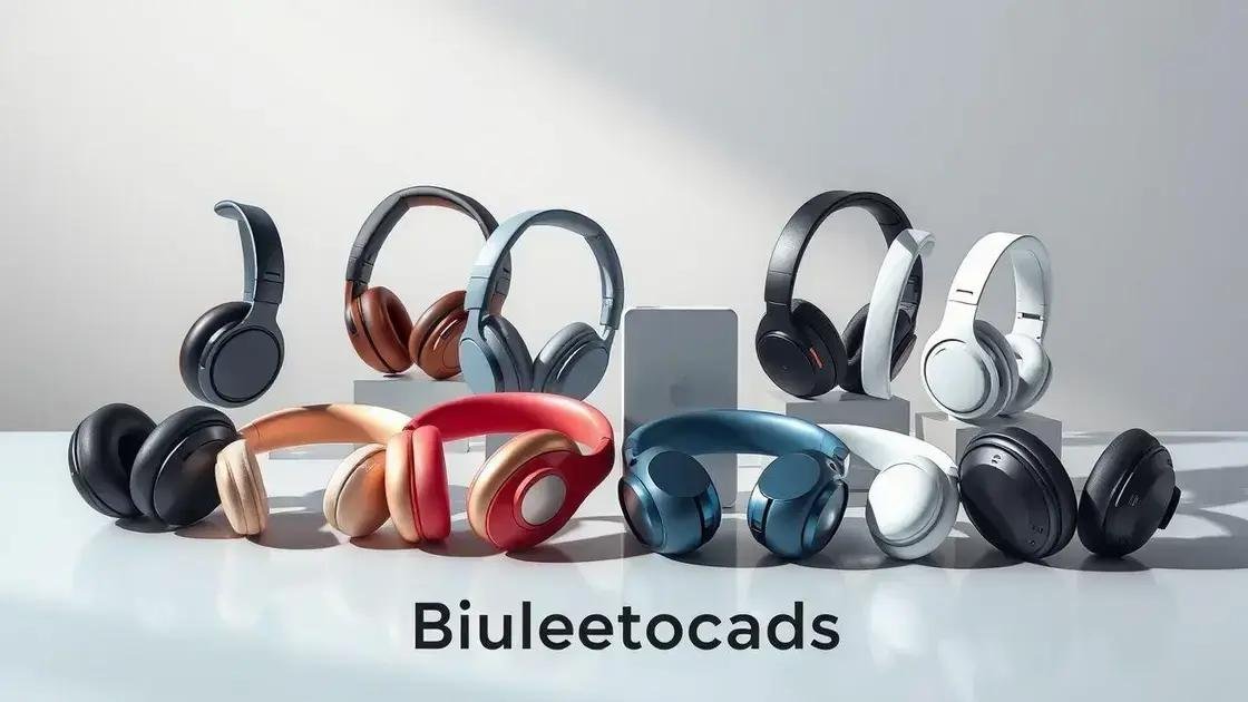 Mudanças nos fones de ouvido Bluetooth