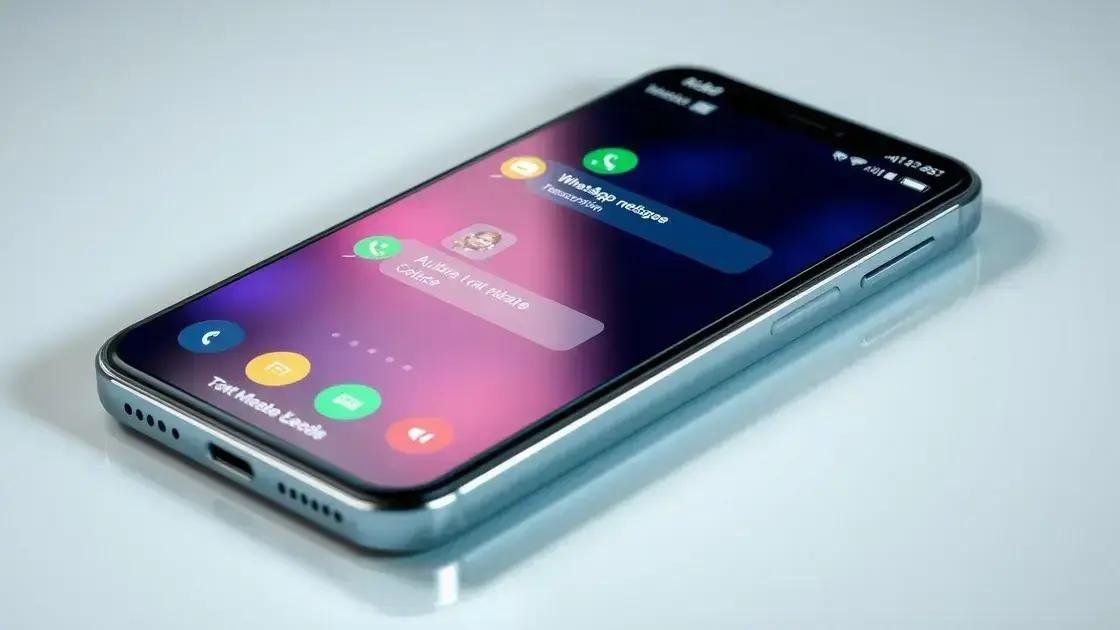 Novidade no WhatsApp: Transcrição de áudios manual e automática já em teste