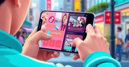 Novos recursos do TikTok: Footnotes e Avaliações de locais em teste