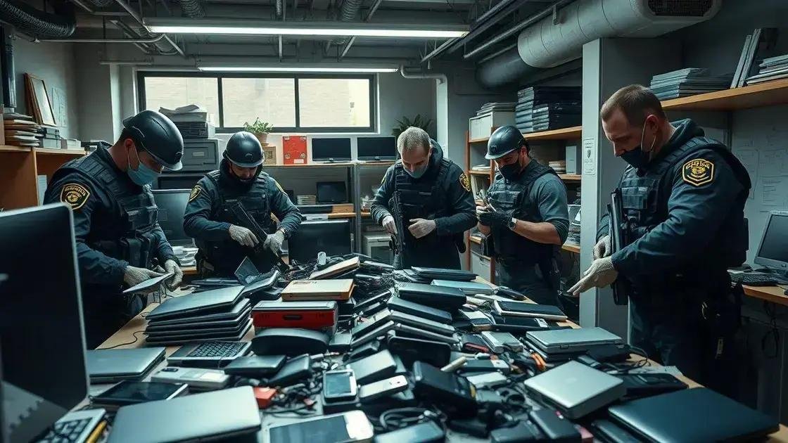 Operação Linha Ocupada: apreensão de eletrônicos e prisões de influenciadores