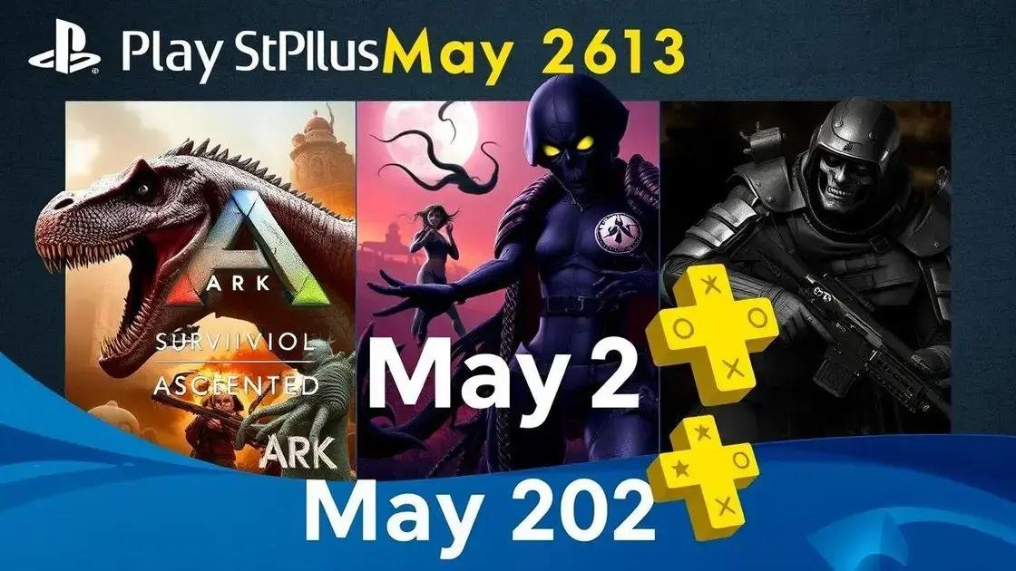 PS Plus de Maio: Conheça os Jogos que Chegam ao Serviço