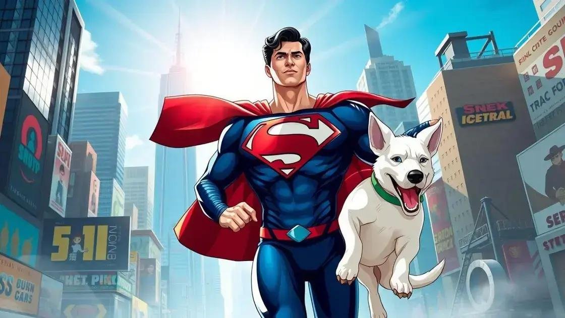 Superman: Nova prévia revela mais sobre Krypto e o filme de James Gunn