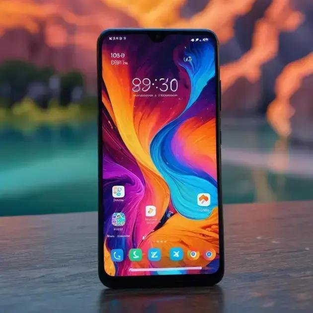 Tela AMOLED de 6,73 polegadas