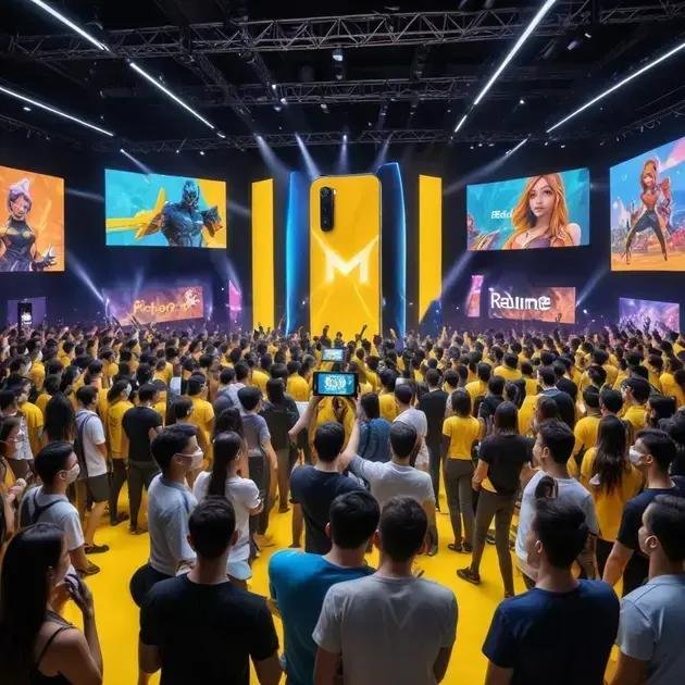 lançamento da Realme no Brasil