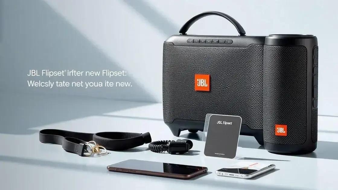 JBL Flipset unboxing: descubra o que vem na caixa