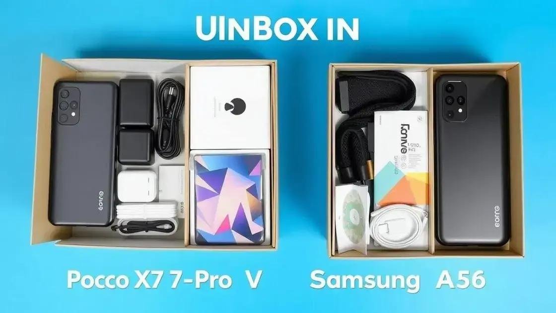 Experiência de unboxing: o que vem na caixa?