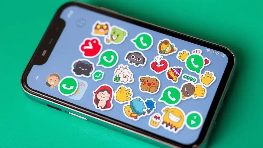 WhatsApp lança recurso para criar pacotes de figurinhas personalizadas