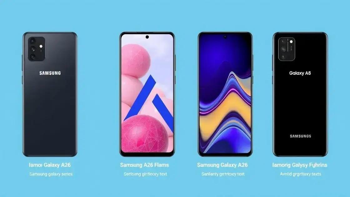 Comparação com outros modelos da linha A