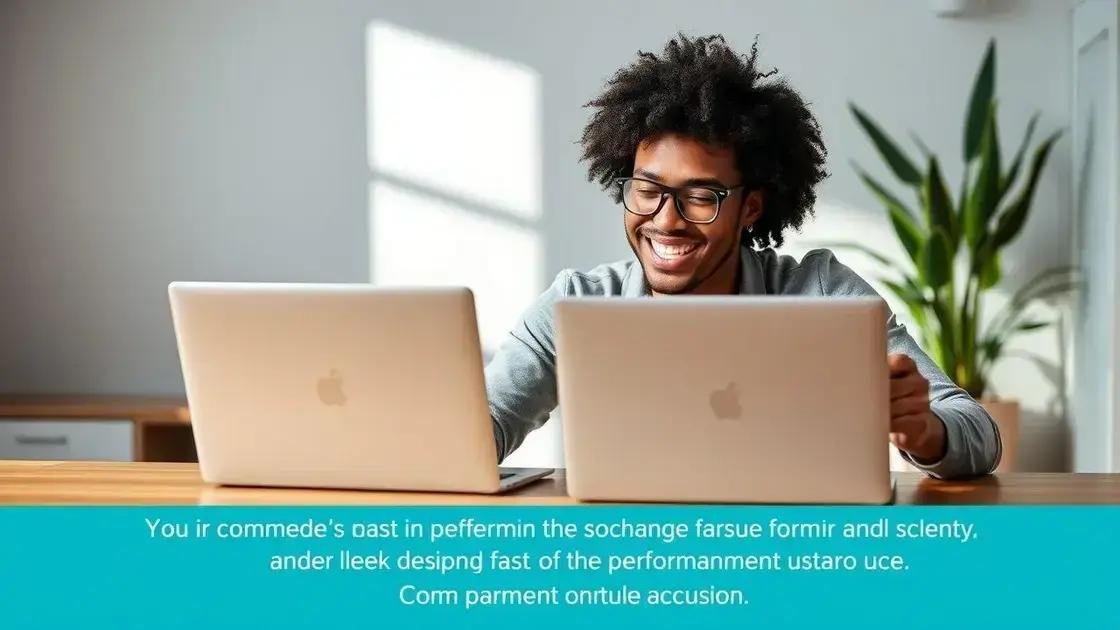 Comparações com versões anteriores e feedback dos usuários