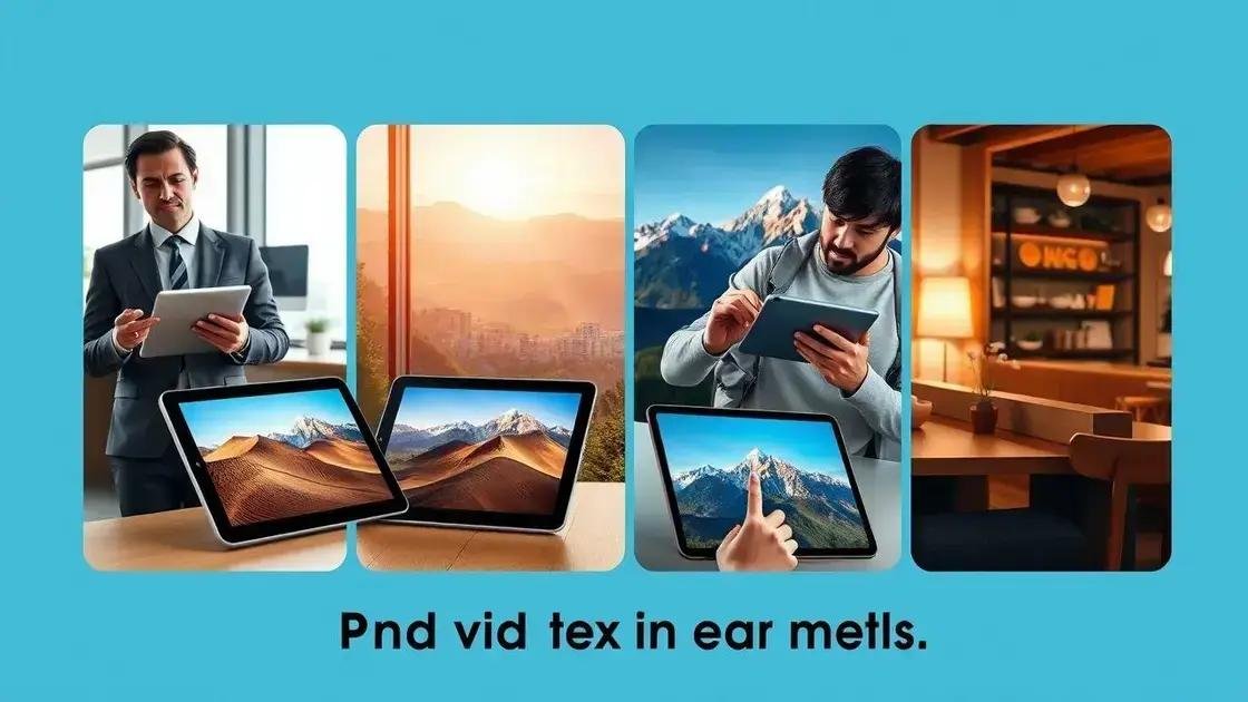 Futuro dos tablets em um mercado dinâmico