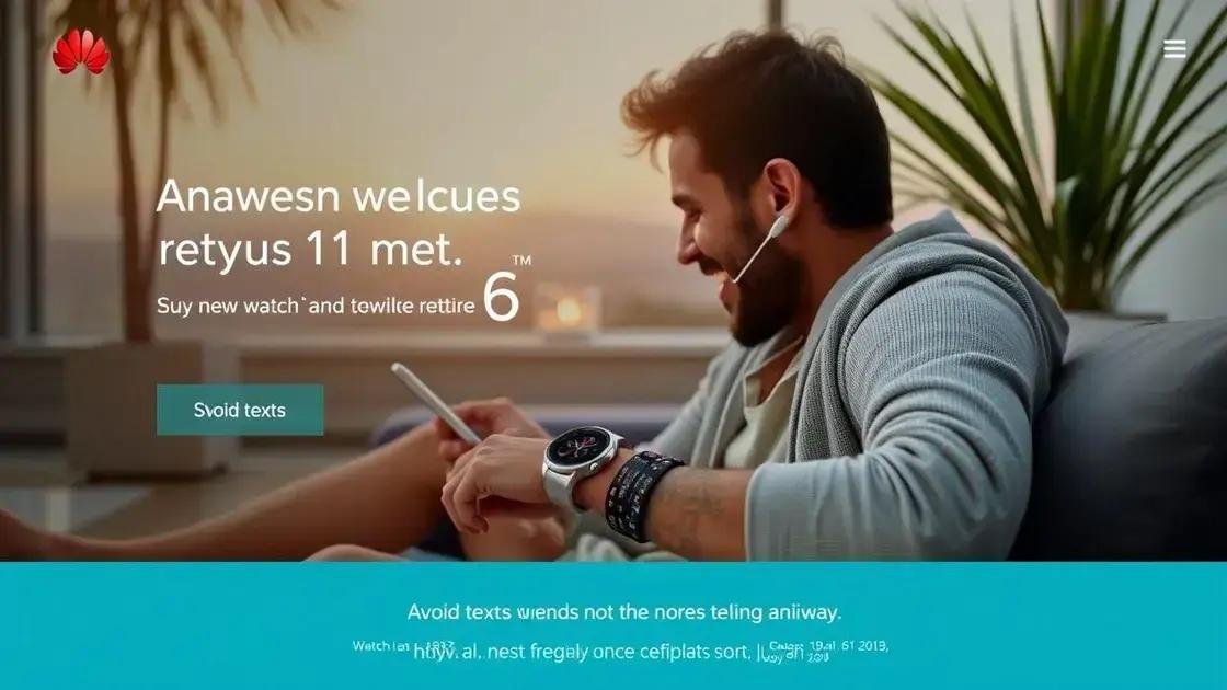 Huawei Watch 5, Fit 4 e FreeBuds 6: O que esperar dos novos lançamentos