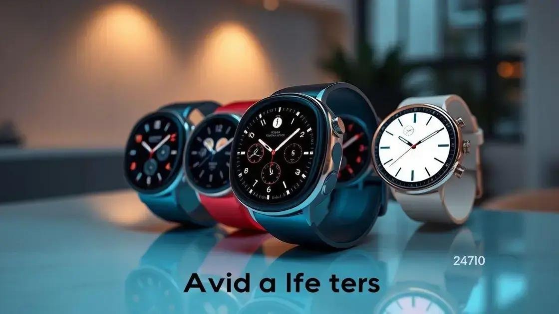 Impacto na personalização do smartwatch