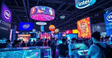 Intel discute tarifas no Brasil e o futuro com IA na Gamescom Latam 2025