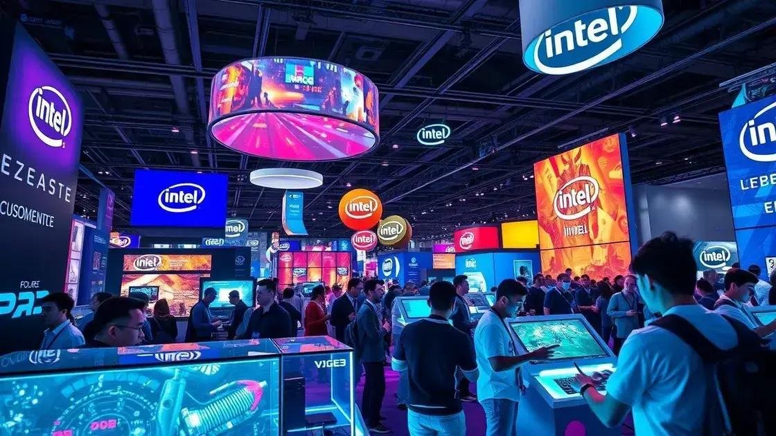 Intel discute tarifas no Brasil e o futuro com IA na Gamescom Latam 2025