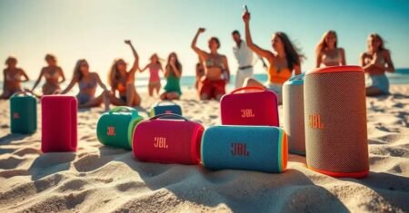 Resistente a Água, Quedas e Noitadas: Conheça o JBL Flip 7