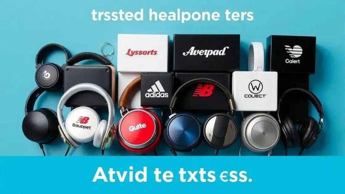 Marcas mais confiáveis de fones