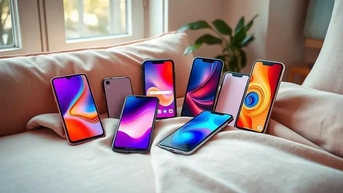 Os melhores celulares para presentear no Dia das Mães de 2025