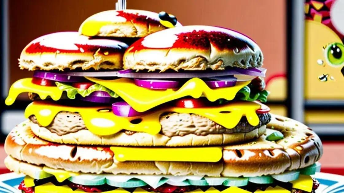Pluto TV celebra o Dia do Hambúrguer com 400 combos do Bob Esponja