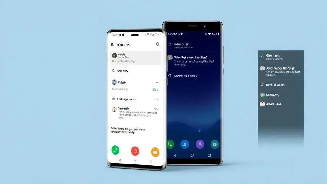 Samsung Reminder receberá novo design na One UI 8: entenda as mudanças
