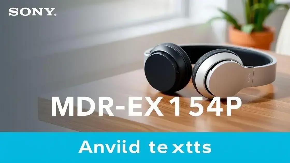 Sony MDR-EX15AP: o básico confiável