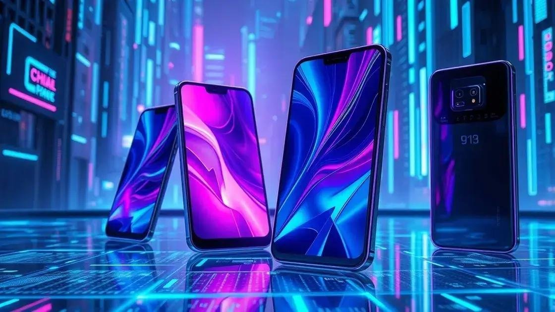 Tendências de smartphones em 2025