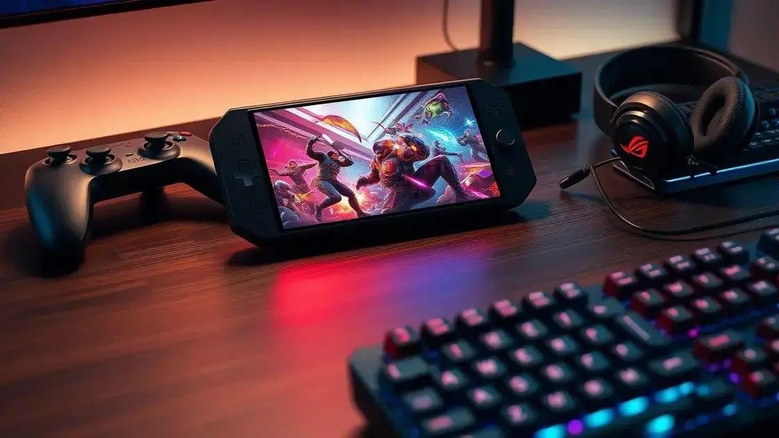 Vantagens do ASUS ROG Ally