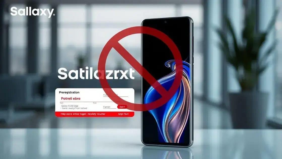 Vouchers de pré-registro do Galaxy S25 Edge disponíveis no Brasil