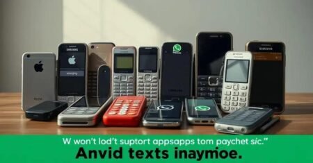 WhatsApp deixará de funcionar em vários celulares na próxima semana