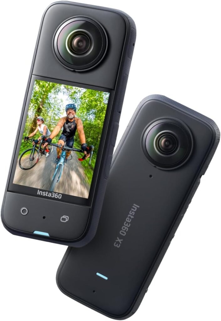 Insta360 X3 - Câmara de ação 360 resistente à água