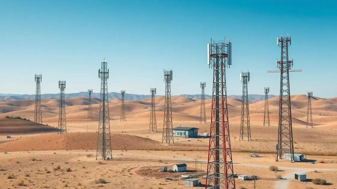 A importância das torres de telecomunicações