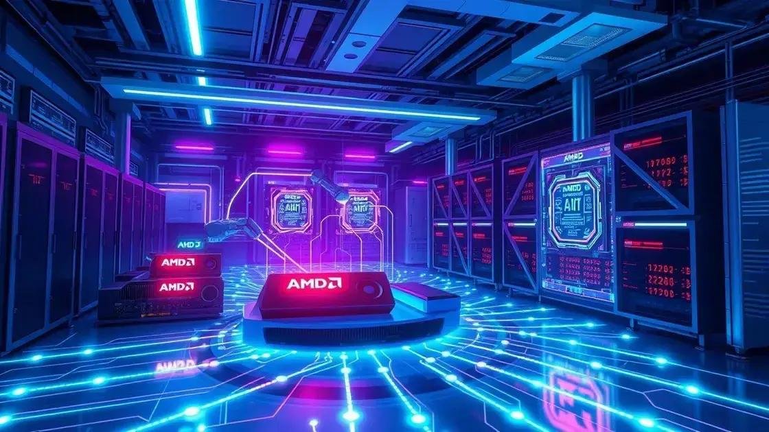AMD apresenta visão inovadora para ecossistemas de IA e novos aceleradores