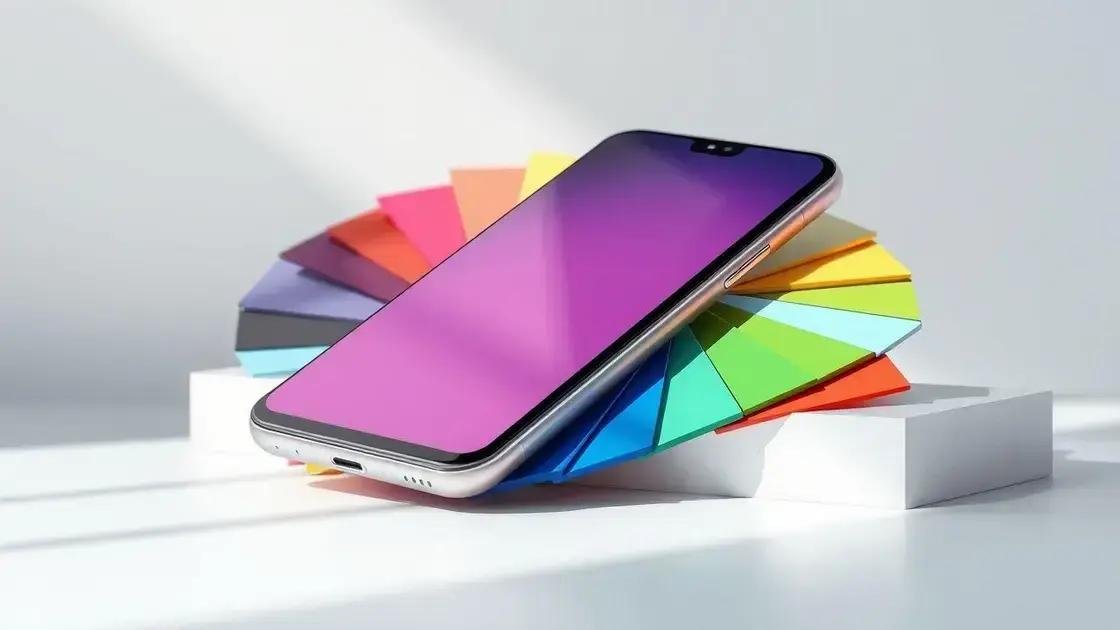Análise do design e cores disponíveis