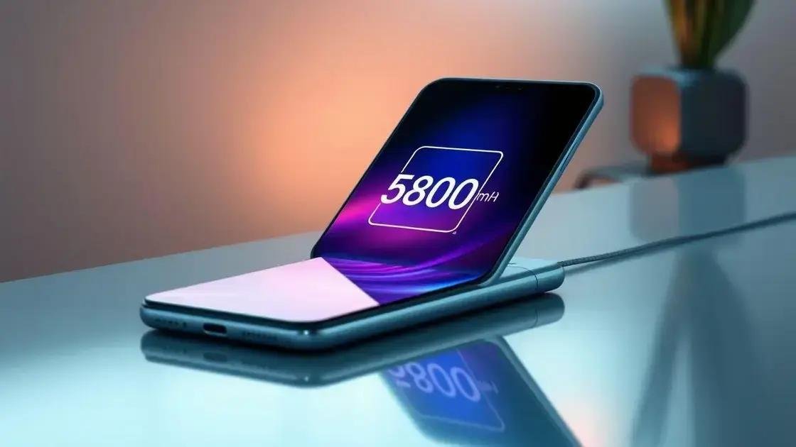 Bateria: Autonomia impressionante de 5.800 mAh