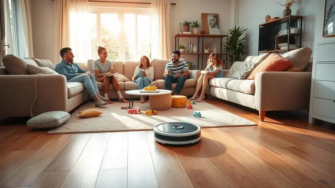 Benefícios de ter um robô aspirador em casa