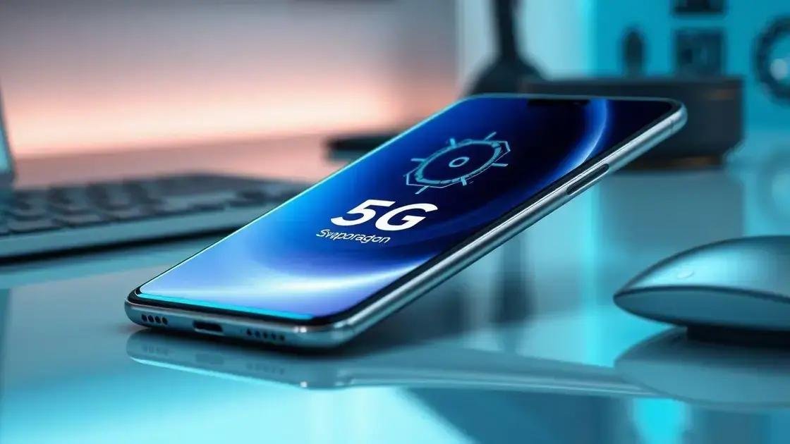 Desempenho e Conectividade: Snapdragon 6 Gen 1 e 5G