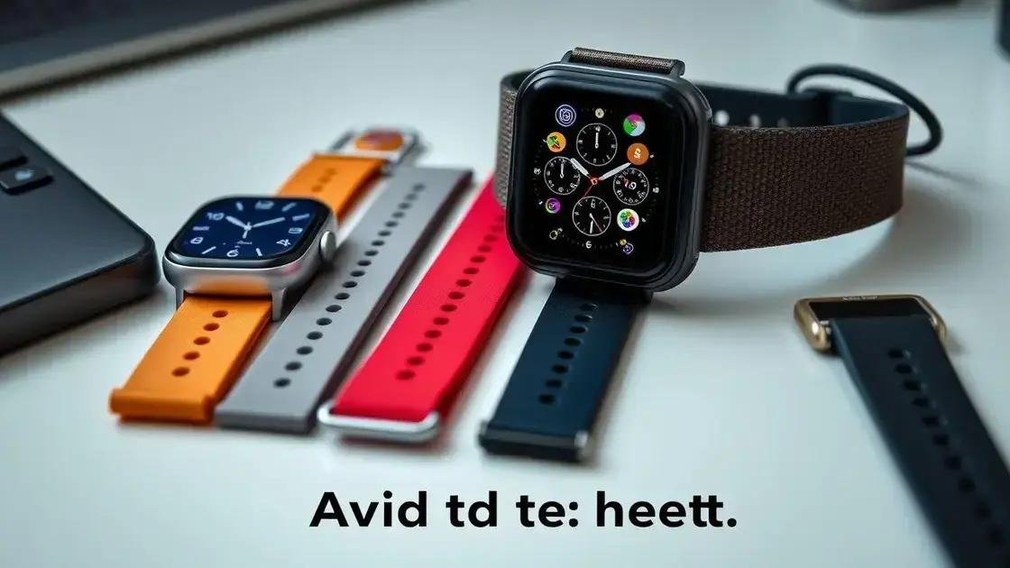 Dicas para personalização do smartwatch