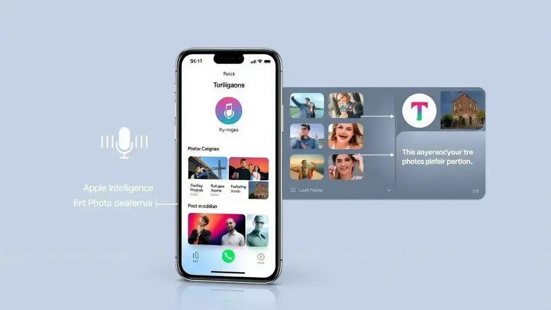 Funções do Apple Intelligence