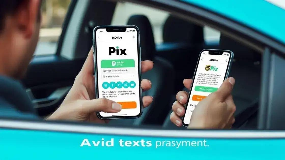 InDrive implanta pagamento via Pix para simplificar corridas no aplicativo