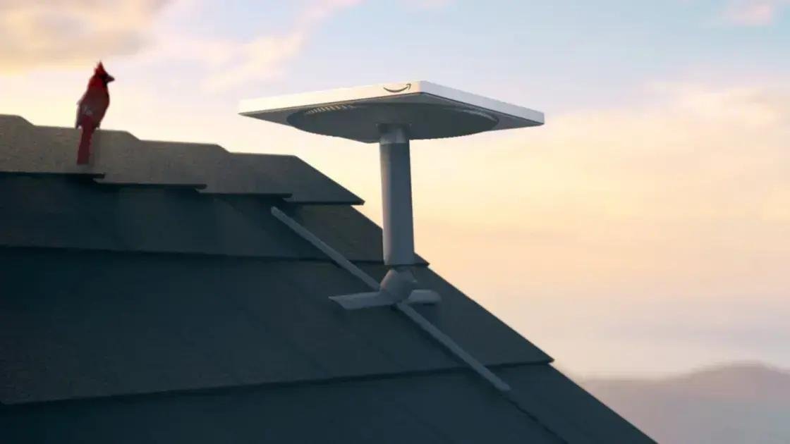 Kuiper Systems da Amazon ganha autorização para testes no Brasil