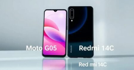 Moto G05 ou Redmi 14C: qual celular básico vale mais a pena?