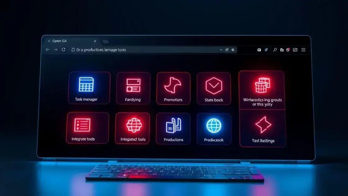 Opera GX: O incrível navegador que potencializa sua produtividade