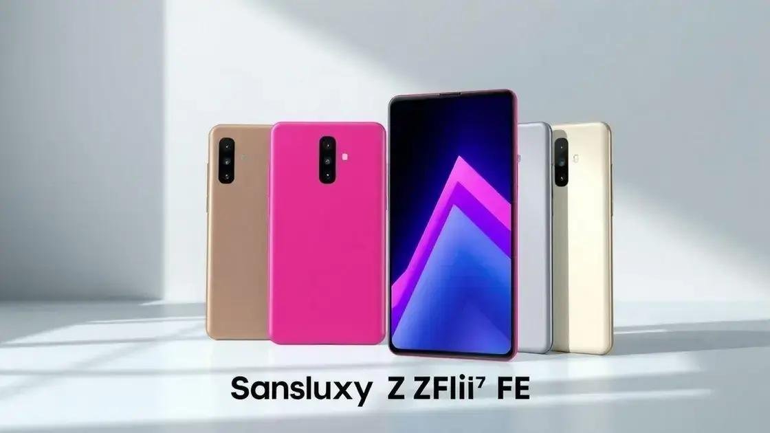 Samsung Galaxy Z Flip 7 FE e suas variações